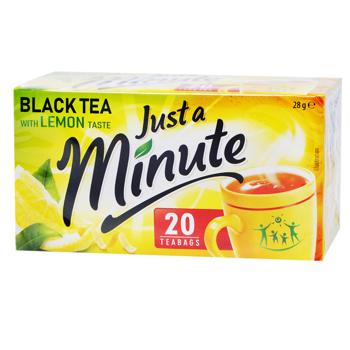 Just a Minute Lemon Black Tea 1.4g*20pcs - buy, prices for COSMOS - photo 1