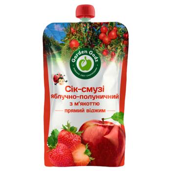 Garden Gadz Apple-Strawberry Juice With Pulp 1l