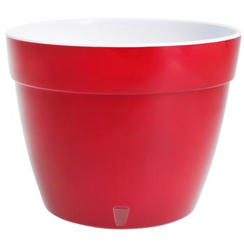 Asti Red White Flowerpot 6l