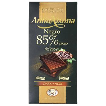 Шок AntiuXixona чорн. 85% какао 90г(Іспанія) - купить, цены на КОСМОС - фото 1