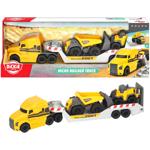 Dickie Toys Mack Truck with Volvo Equipment Game Set