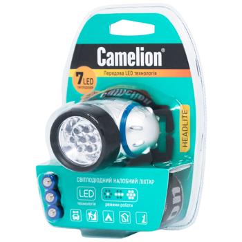 Фонарь налобный Camelion светодиодный LED5310-7F3