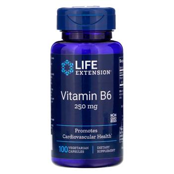 Life Extension Vitamin B6 250mg 100 capsules - buy, prices for Biotus - photo 1