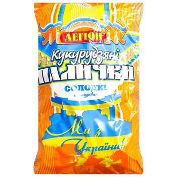 Палички кукурудзяні Легіон солодкі неглазуровані 150г - купити, ціни на NOVUS - фото 1