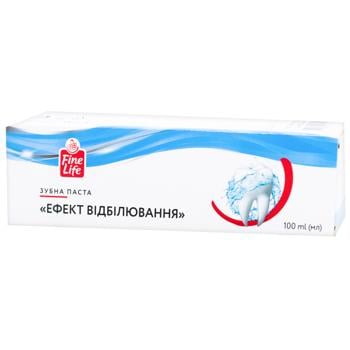 Fine Life Whitening Effect Toothpaste 100ml - buy, prices for - photo 4