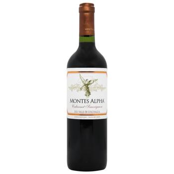 Вино Montes Alpha Cabernet Sauvignon червоне сухе 14% 0,75л