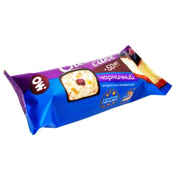 Сырок глазированный Молочный Остров Cheese Cake Bar Черника 26% 50г - купить, цены на Чудо Маркет - фото 4