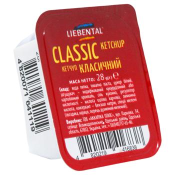 Кетчуп Liebental Классический 28г - купить, цены на КОСМОС - фото 2