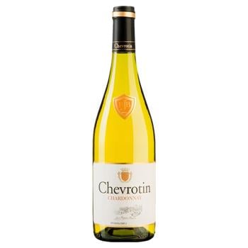 Вино Chevrotin Chardonnay сухе біле 0,75л