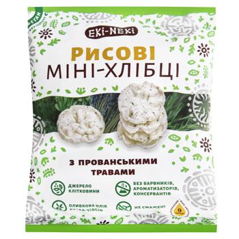 Мини-хлебцы Eki-Neki рисовые с прованскими травами 40г - купить, цены на NOVUS - фото 4