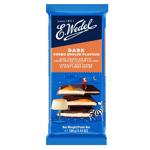 E.Wedel Dark Chocolate with Creme Brulee Flavour Filling 100g