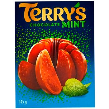 Шоколадный апельсин Terry's мята и молочный шоколад 145г - купить, цены на Восторг - фото 3