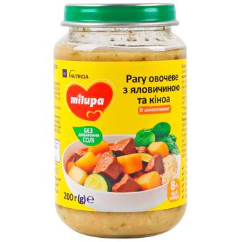 Milupa Vegetable Stew with Beef and Quinoa 200g - buy, prices for MegaMarket - photo 2