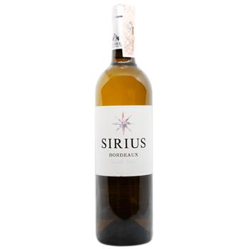 Maison Sichel Sirius Bordeaux Blanc White Dry Wine 12.5% 0.75l - buy, prices for Vostorg - photo 1