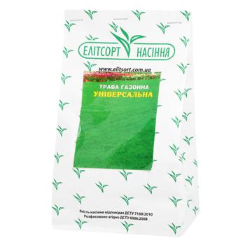 Насіння Елітсортнасіння Трава газонна Універсальна 200г - купити, ціни на NOVUS - фото 1