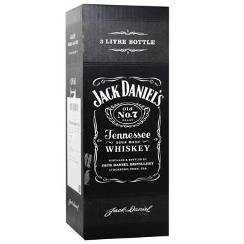 Виски Jack Daniel`s Old No.7 40% 3л - купить, цены на Cупермаркет "Харьков" - фото 5