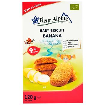 Fleur Alpine Banana Cookies 120g - buy, prices for Supermarket "Kharkiv" - photo 3