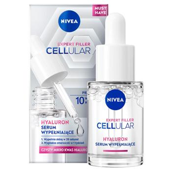 Сироватка для обличчя Nivea Cellular Expert Filler відновлююча 15мл