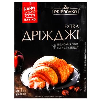 Дрожжи Pripravka сухие хлебопекарные быстродействующие 7г - купить, цены на Чудо Маркет - фото 2