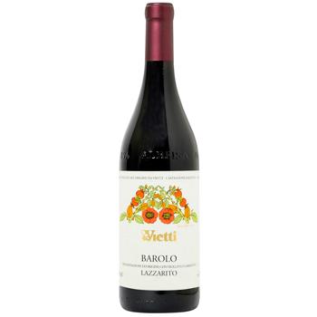 Вино Vietti Barolo Lazzarito DOCG красное сухое 14.5% 0,75л