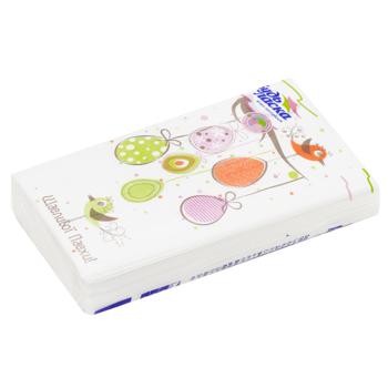 Bud Laska Birds 2-Ply Napkins 33х34cm 25pcs - buy, prices for NOVUS - photo 2