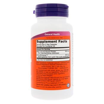 Now Foods Extra Strength Beta-Glucans 250mg 60 capsules - buy, prices for Biotus - photo 2