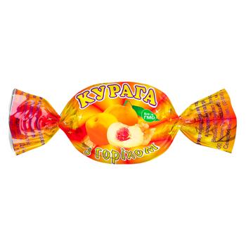 Конфеты Аметист Плюс Курага с грецким орехом в глазури - купить, цены на Восторг - фото 1