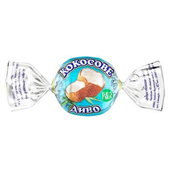 Конфеты Аметист Плюс Кокосовое чудо в глазури - купить, цены на Чудо Маркет - фото 1