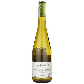 Вино LaCheteau Muscadet Sevre et Maine біле сухе 12% 0,75л