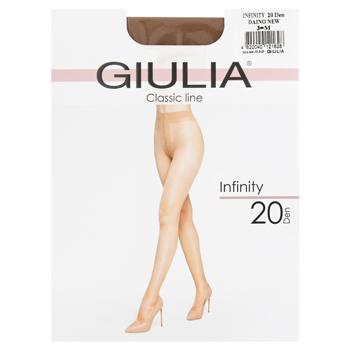 Колготы Giulia Infiniti daino женские 20ден 3р - купить, цены на МегаМаркет - фото 1