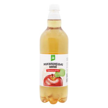 Напій газований Микулинецькі Напої яблуко 1л - купити, ціни на Таврія В - фото 1