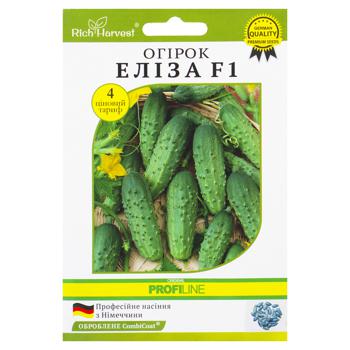 Rich Harvest Cucumber Eliza F1 Seed 30pcs - buy, prices for COSMOS - photo 1