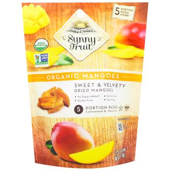 Манго Sunny Fruit сушеное органическое 100г