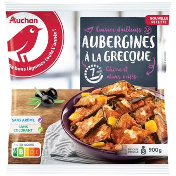 Auchan Frozen Greek-style Eggplant 900g