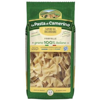 Макарони La Pasta di Camerino Farfalle 500 г - купити, ціни на Епіцентр FOOD - фото 1