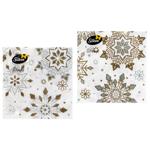 Silken Ice Snowflake 2-Ply Table Napkins 33*33cm 12pcs