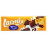 Шоколад молочный Roshen Lacmi с вафлей 235г