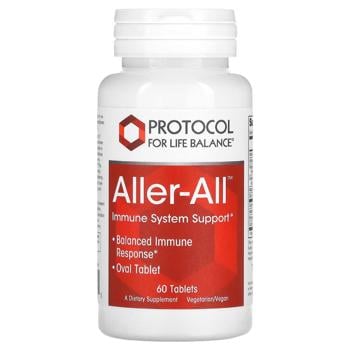 Protocol for Life Balance, Aller-All Seasonal Support   60 tabs - купити, ціни на Біотус - фото 1