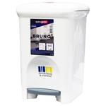 Eurogold Bruno White Trash Bin with Pedal 5l