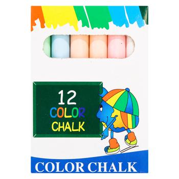 ZED Colored Chalk 12pcs - buy, prices for EKO Market - photo 2