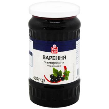 Fine Life Currant Jam 465g - buy, prices for METRO - photo 1