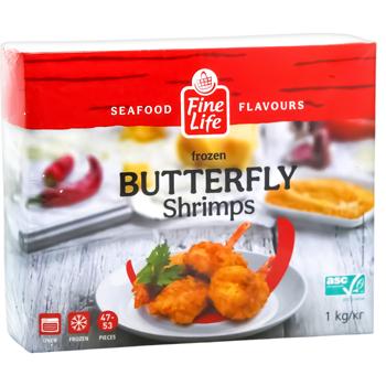 Креветка Fine Life Баттерфляй заморожена 1кг - купити, ціни на METRO - фото 3