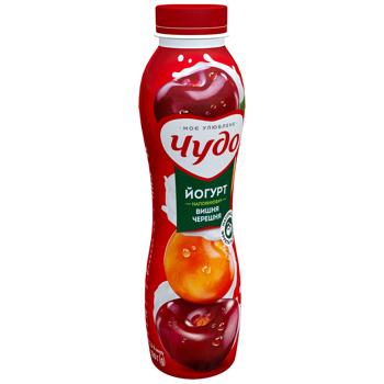 Chudo Cherry-Sweet Cherry Yogurt 2.5% 520g - buy, prices for NOVUS - photo 2