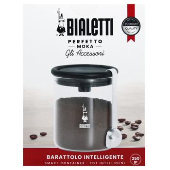 Емкость Bialetti для хранения кофе бесцветная 250г - купить, цены на - фото 2