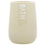 Склянка для зубних щіток Ardesto Prestigio бежева 8,5*12см