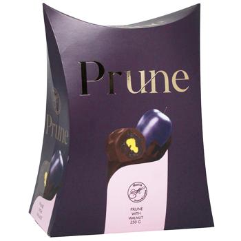 Цукерки Марія Чорнослив з волоськими горіхами в глазурі 250г - купити, ціни на КОСМОС - фото 2