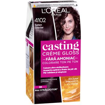 Краска для волос L'oreal Paris Casting Creme Gloss 4102 Холодный каштан без аммиака - купить, цены на КОСМОС - фото 4