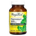 MegaFood Magnesium Citrate, Malate, Glycinate 300mg 60 capsules