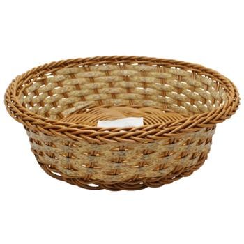 Wicker Fruit Bowl 23*8cm - buy, prices for COSMOS - photo 2