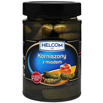 Корнішони мариновані "HELCOM" 300 г. з медом - купити, ціни на Grono - фото 1